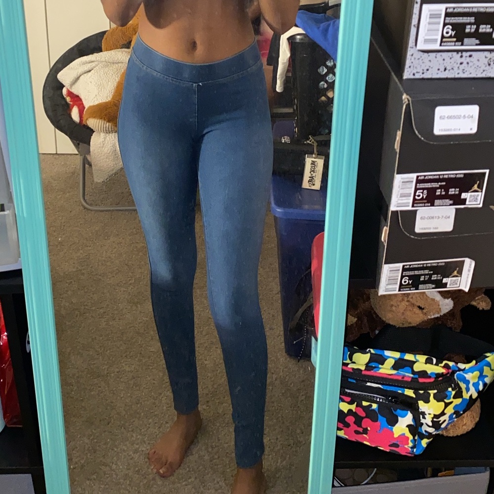 Target jean leggings